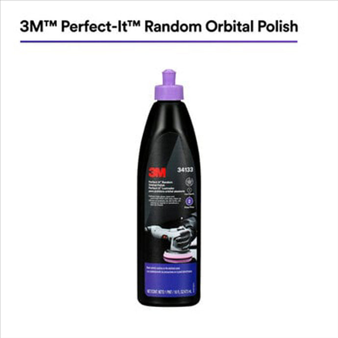 3M 3M™ Perfect-It™ Random Orbital Polish 34133; 1 Pint (16 fl oz/473 mL)