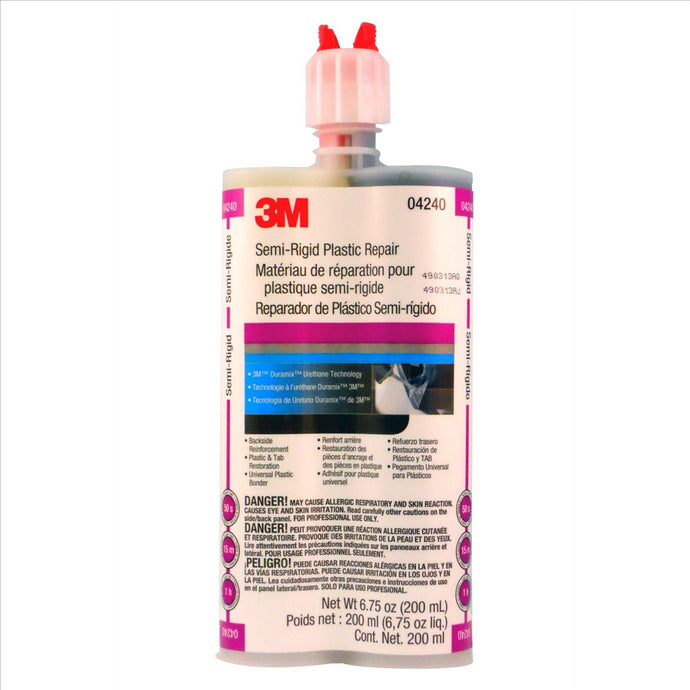 3M DURAMIX SEMI-RIGID PLASTIC REPAIR