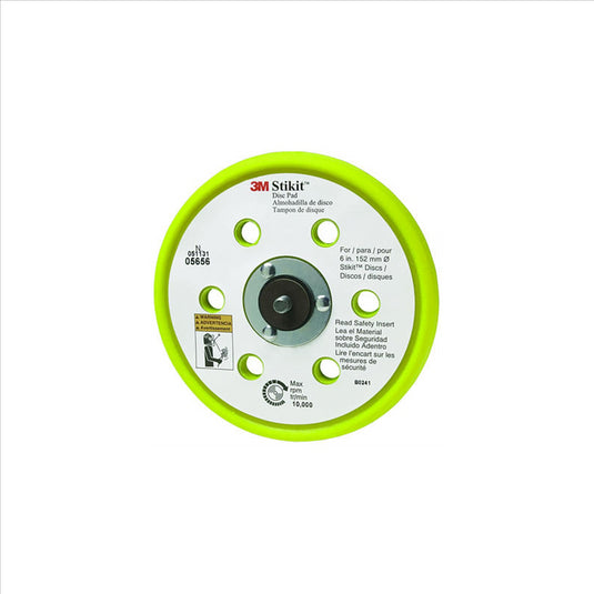 3M DISC PADS-LOW PROFILE DUST FREE STIKIT 6"" 10/CASE