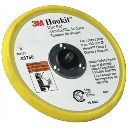 3M 6"" HOOKIT LOW PROFILE DISC PAD