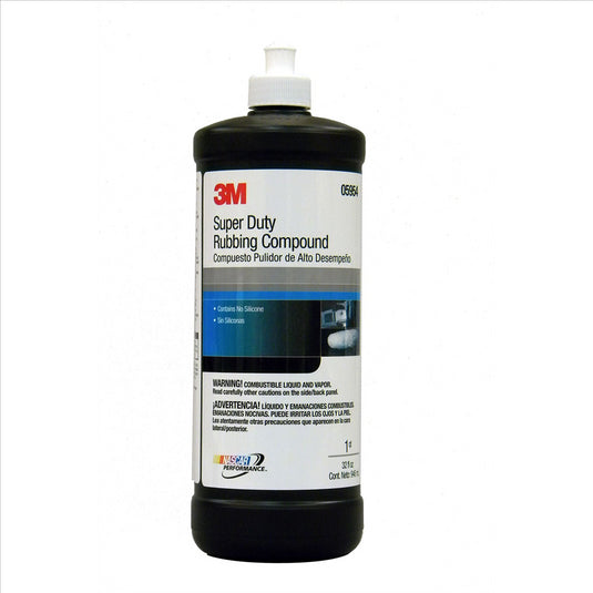 3M RUBBING COMPOUND SUPER DUTY QUART