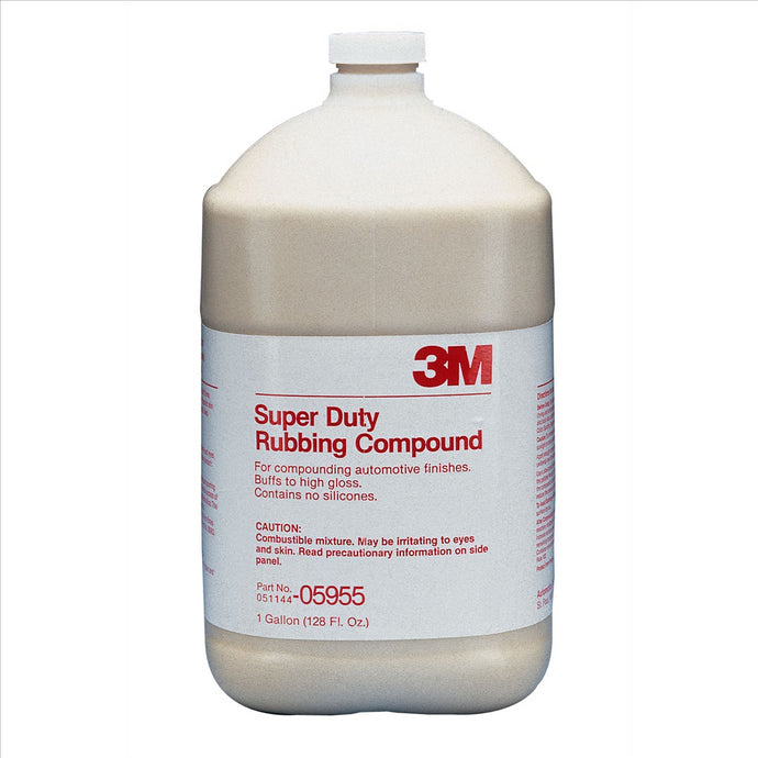 3M RUBBING COMPOUND SUPER DUTY GALLON