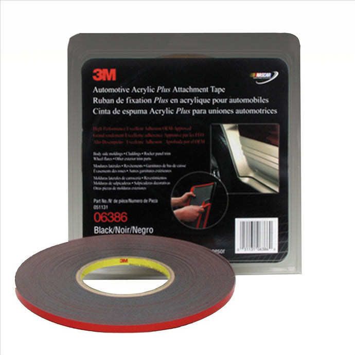 3M ACRYLIC PLUS ATTACH TAPE 1/4