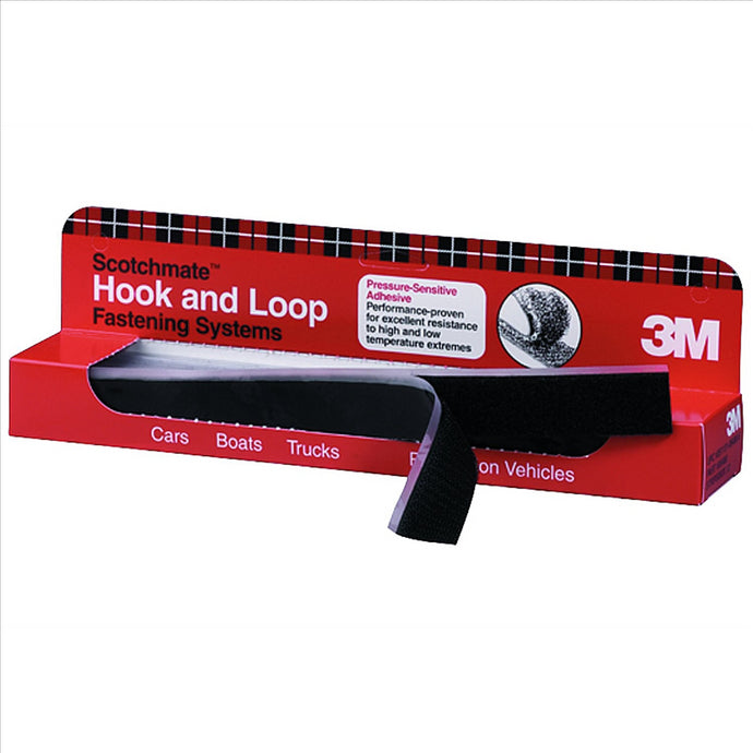 3M VELCRO HOOK AND LOOP 1IN X 12IN 12CT