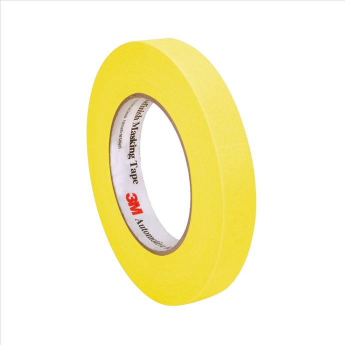 3M  3M™ Automotive Refinish Masking Tape � in. x 60 yds. (18 mm x 55 m); 48 rolls per case