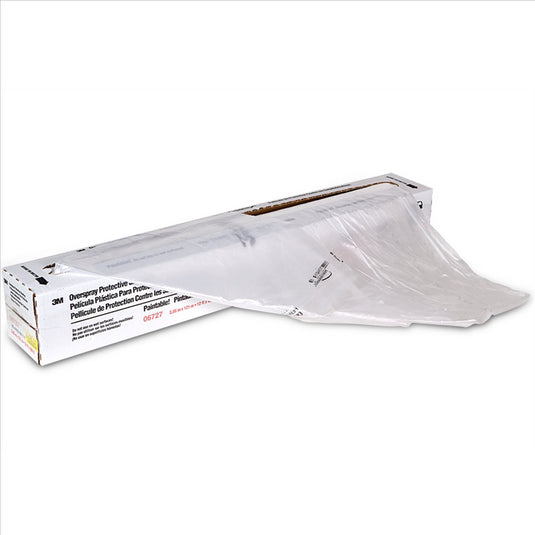 3M OVERSPRAY PROTECTIVE SHEETING 12' X 400FT 1ROLL/CS