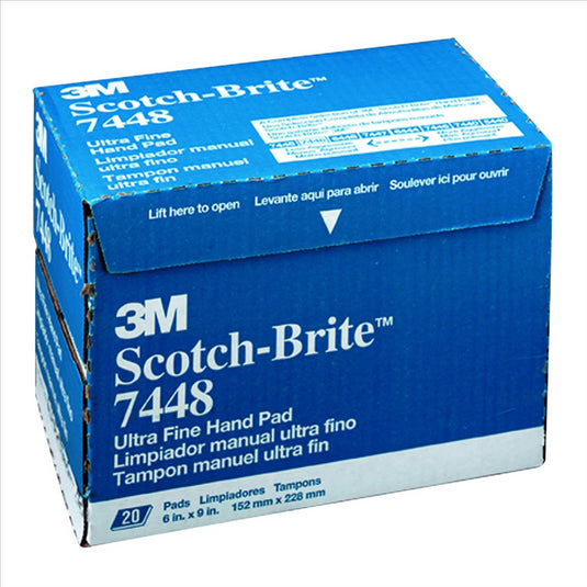 3M 20PK PAD SCOTCH BRITE GRAY ULTRA FINE 20PK