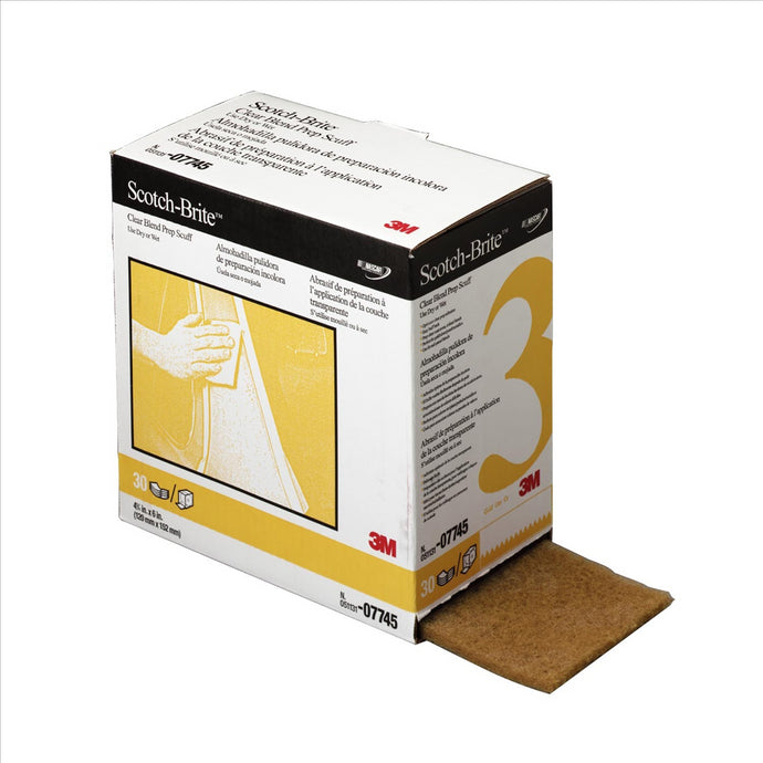 3M CLEAR BLEND PREP SCUFF 4 3/4