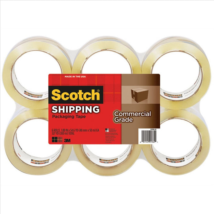 3M Clear 48MM x 50M Bulk Tape