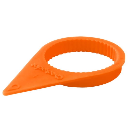 Martins Industries Checkpoint High Temperature Wheel Nut Indicator  - Orange 33 mm (Bag of 100 Pcs)