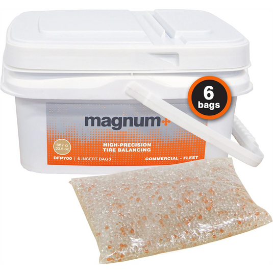 Martins Industries Magnum+ Tire Balancing Beads; 23.5oz / 667g; Fleet Tub 6 Bags