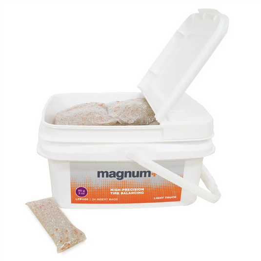 Martins Industries Magnum+ Tire Balancing Beads; 3oz / 85g; Fleet Tub 24 Bags