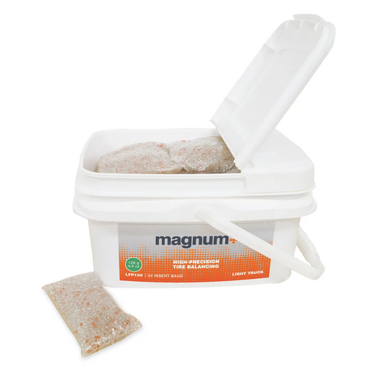 Martins Industries Magnum+ Tire Balancing Beads; 4.5oz / 128g; Fleet Tub 24 Bags