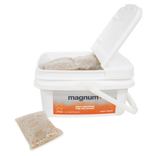 Martins Industries Magnum+ Tire Balancing Beads; 6.5oz /185g; Fleet Tub 24 Bags