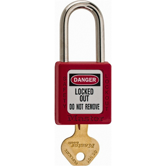 Msc Industrial Supply Keyed Different Retaining Key Lockout Padlock