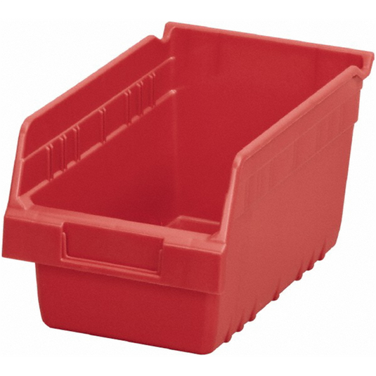 Msc Industrial Supply 6-5/8"" Wide x 11-5/8"" Deep x 6"" High Hopper Shelf Bin