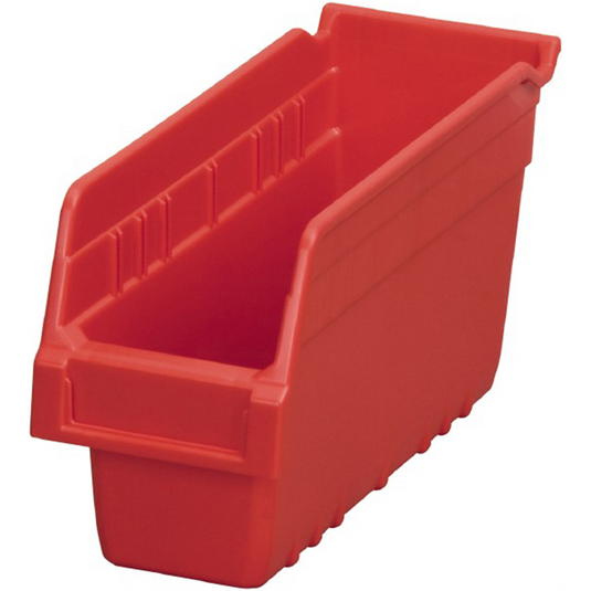 Msc Industrial Supply 4-1/8"" Wide x 11-5/8"" Deep x 6"" High Hopper Shelf Bin