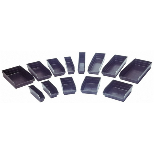 Msc Industrial Supply 6-5/8"" Wide x 11-5/8"" Deep x 4"" High Hopper Shelf Bin