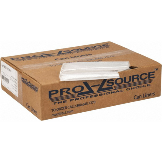 Msc Industrial Supply PRO-SOURCE 500 Qty 1 Pack 13 Gal 0.9 mil Household/Office Trash Bag