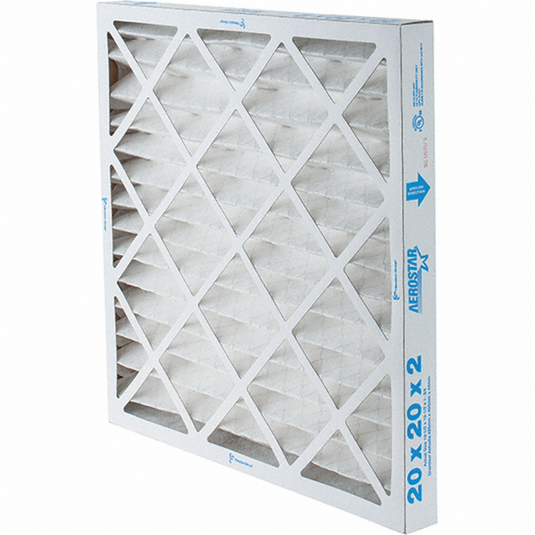 20X20X2 PLEATED AIR FILTER MERV 8; CASE OF 12