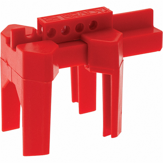 Msc Industrial Supply Pneumatic & Valve Lockouts; Type: Handle-On Ball Valve Lockout ; Max Pipe 2-1/2"" ; Min Pipe 1/2""; Polypropylene