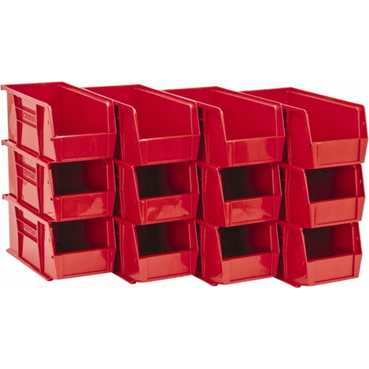 Msc Industrial Supply 5-1/2"" Wide x 10-7/8"" Deep x 5"" High Hopper Stacking Bin