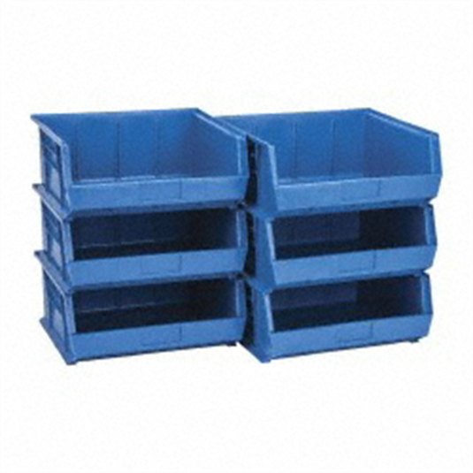 Msc Industrial Supply 16-1/2"" Wide x 14-3/4"" Deep x 7"" High Hopper Stacking Bin