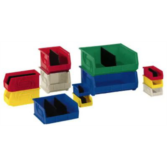 Msc Industrial Supply 11"" Wide x 10-7/8"" Deep x 5"" High Hopper Stacking Bin