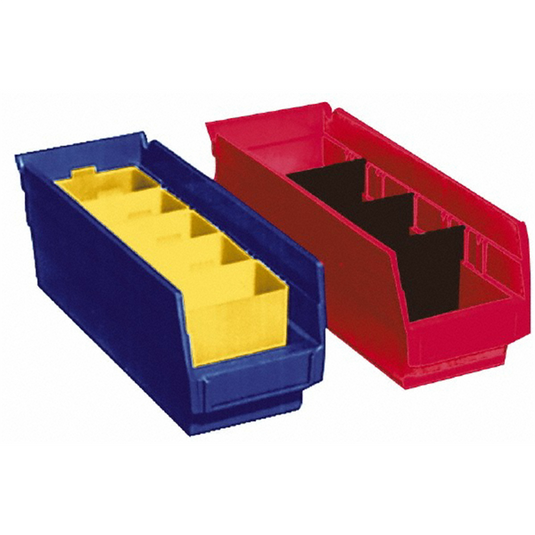Msc Industrial Supply 11-1/8"" Wide x 11-5/8"" Deep x 4"" High Hopper Shelf Bin