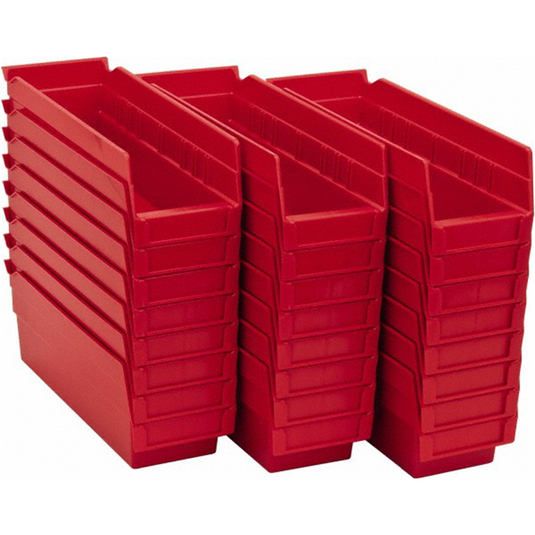 Msc Industrial Supply 4-1/8"" Wide x 11-5/8"" Deep x 4"" High Hopper Shelf Bin