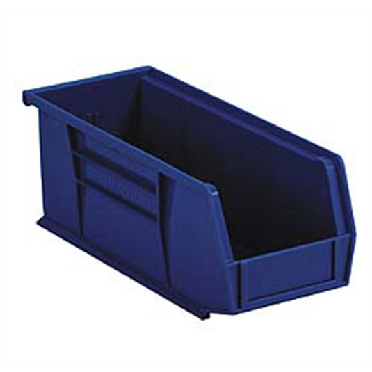 Msc Industrial Supply 11"" Wide x 10-7/8"" Deep x 5"" High Hopper Stacking Bin