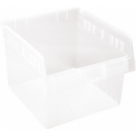 Msc Industrial Supply 11-1/8"" Wide x 11-5/8"" Deep x 8"" High Hopper Shelf Bin