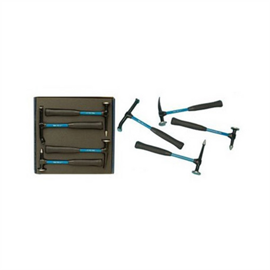 Martin Tools 4-Piece Fiberglass Body/Fender Repair Hammer Set