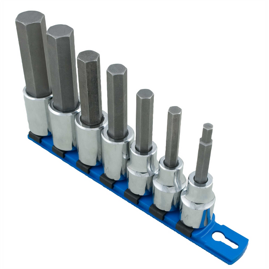 Martin Tools SET SKT 1/2 MET HEX BIT 7PC CL