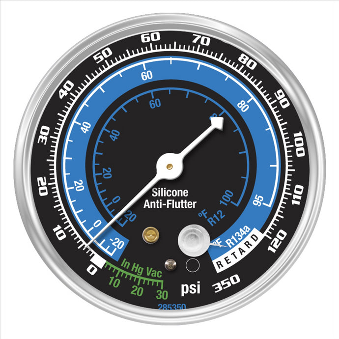 Mastercool R134A / R-12Blue low side replace gauge