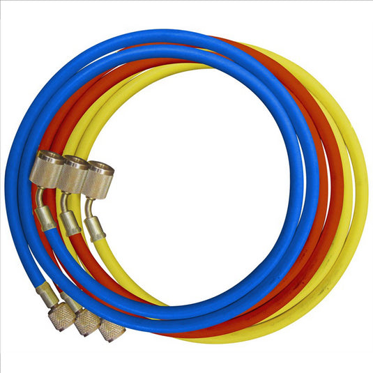 Mastercool 96? Set; Red/Blue/Yellow; 1/4? x 1/4?