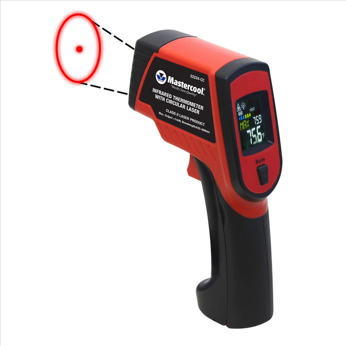 Mastercool LASER IR THERMOMETER W/ CIRCULAR LASER