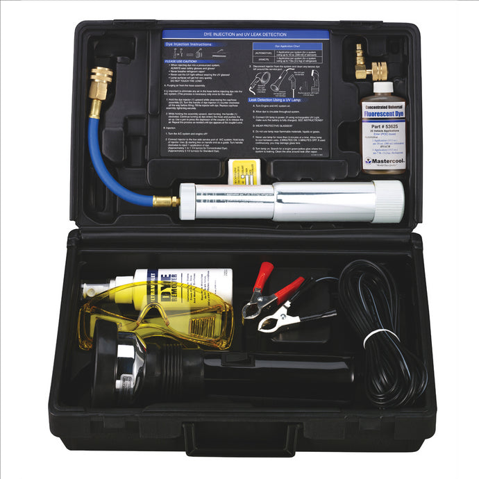 Mastercool COMPACT UV KIT W/REFILLABLE INJ.