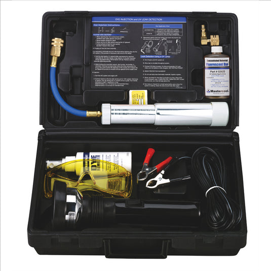 Mastercool COMPACT UV KIT W/REFILLABLE INJ.