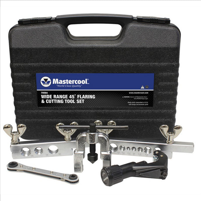 Mastercool WIDE RANGE 45� FLARING & CUTTING TOOL SET