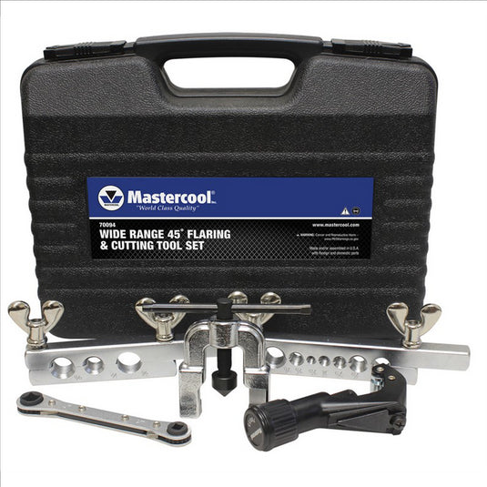 Mastercool WIDE RANGE 45� FLARING & CUTTING TOOL SET