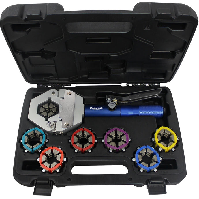 Mastercool Hydra-Krimp AC hose crimper