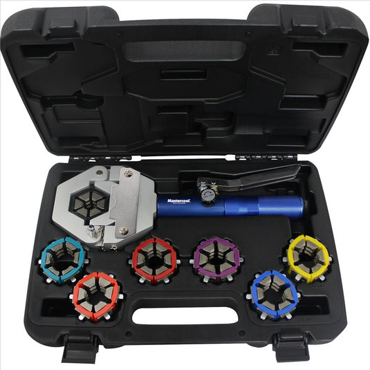 Mastercool Hydra-Krimp AC hose crimper