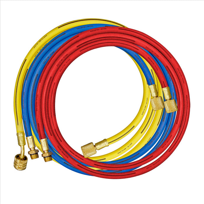 Mastercool R134a Hose Set W/ Auto A/C Fittings