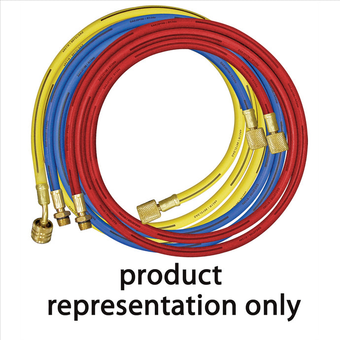 Mastercool HOSE 72 R134a RED W/AUTO A/C FITTINGS