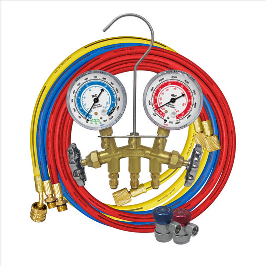 Mastercool GAUG SET A/C 134a BRAS 72