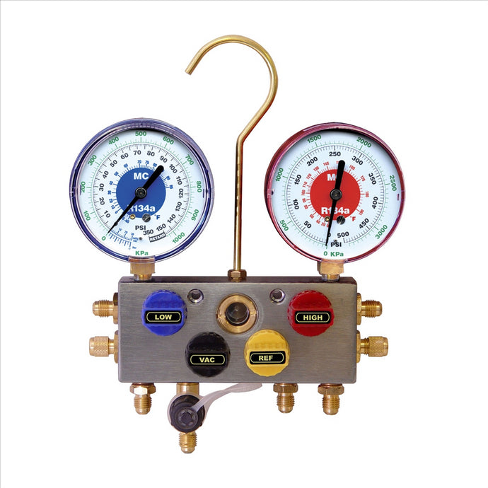 Mastercool MANIFOLD AND GAUGES ONLY