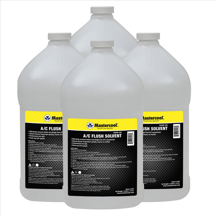 Mastercool 1 gallon AC flush 4 pack