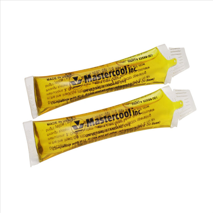 Mastercool R12; 22; 502; R134a dye for