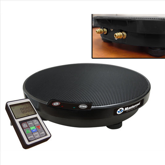 Mastercool Wireless charging scale with solenoid